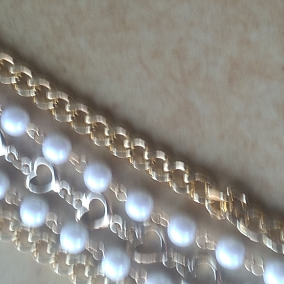 Bracelet with hearts and pearls Valentine Love - Picture 4 of 6